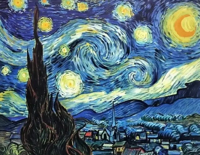 中秋浪漫星月夜 梵高Starry Night 黃玫瑰過單枝保鮮玫瑰小花束｜保鮮花 永生花 畢業花束 乾花