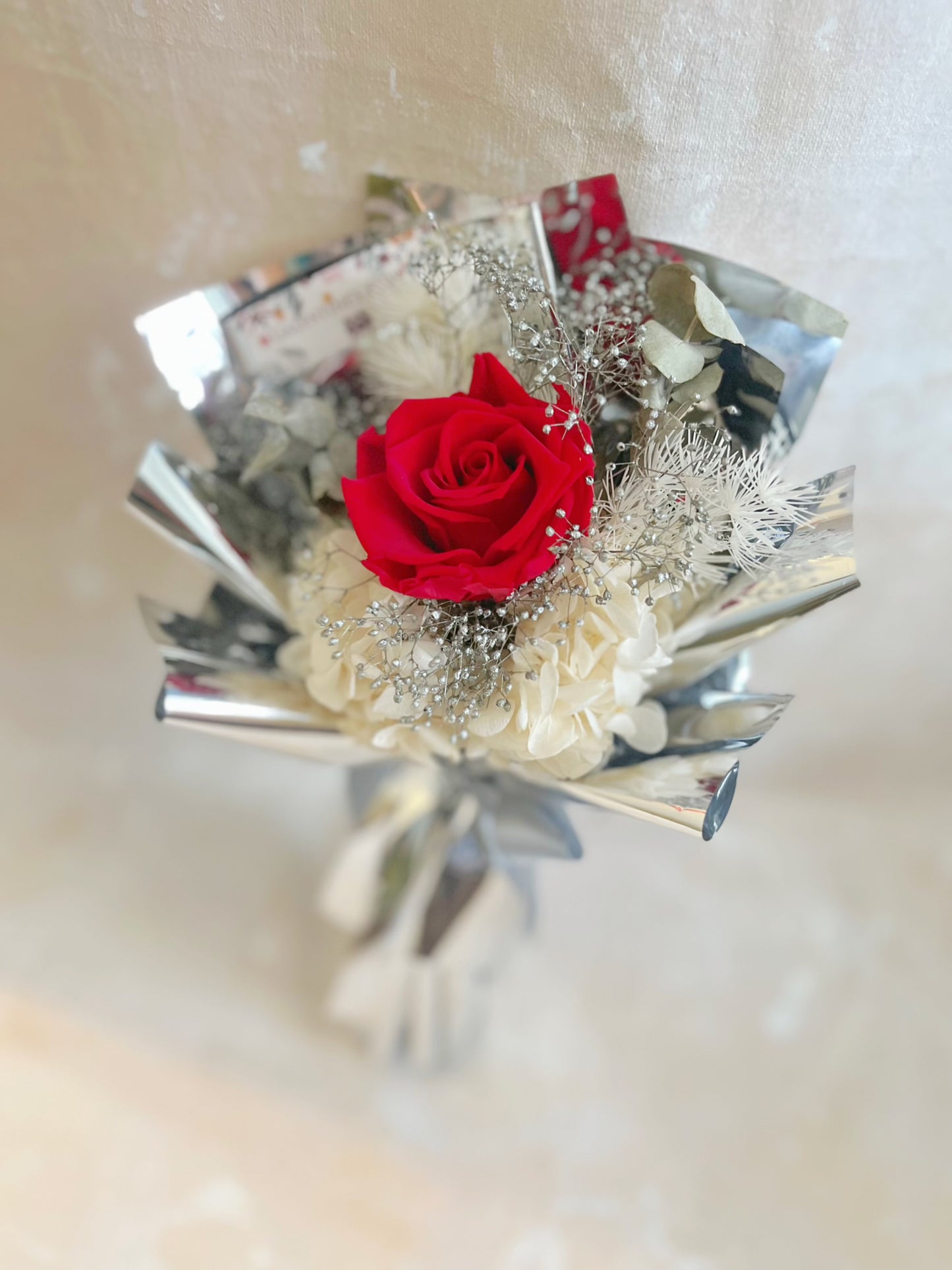 經典熱情 紅玫瑰過單枝保鮮玫瑰小花束｜保鮮花 永生花 畢業花束 乾花