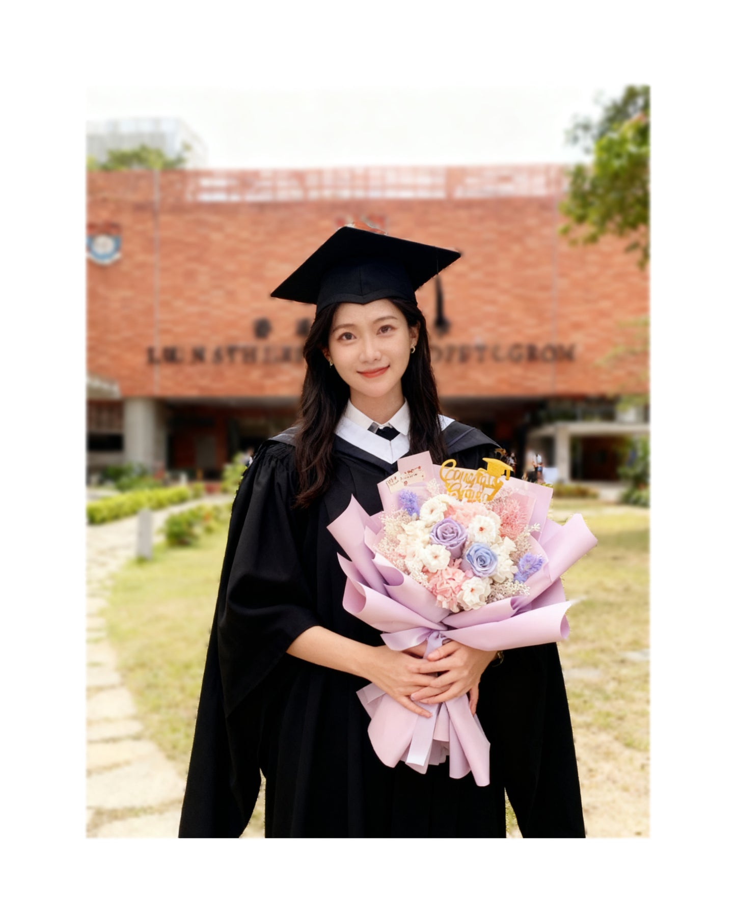 兩心相愛2枝紫色保鮮玫瑰花束｜保鮮花 永生花 生日花束