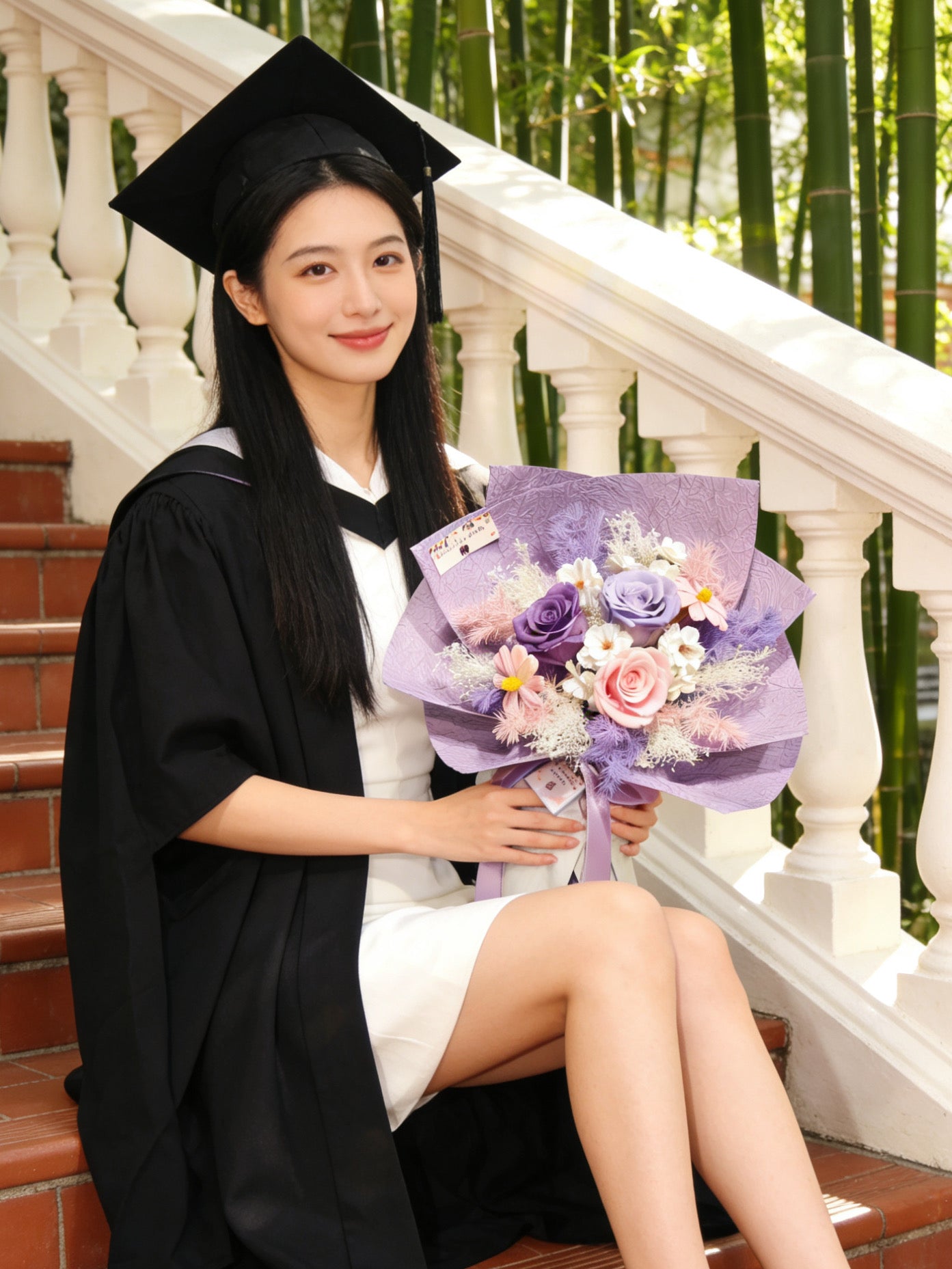 春回大地 3 枝保鮮玫瑰花束｜保鮮花 永生花 生日花束