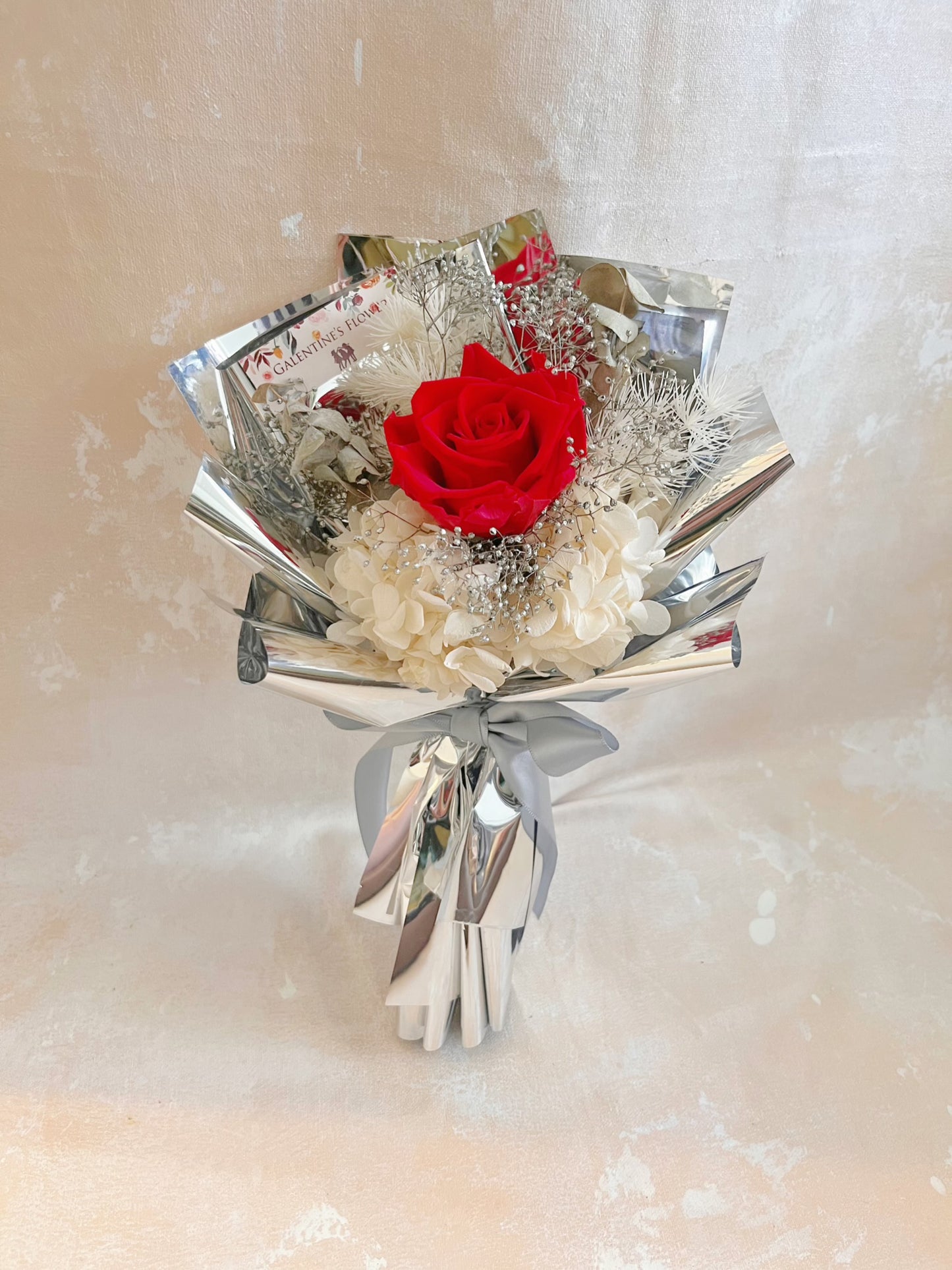 經典熱情 紅玫瑰過單枝保鮮玫瑰小花束｜保鮮花 永生花 畢業花束 乾花