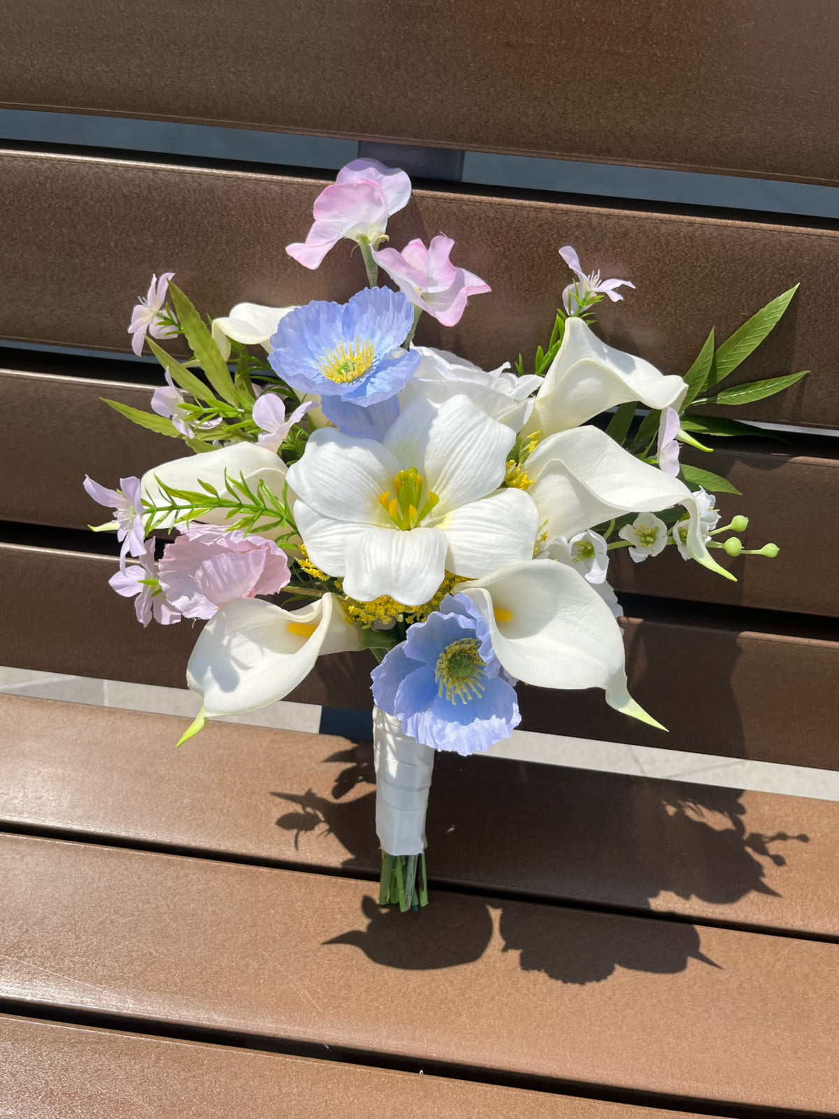 新娘花球-仿真花花球 馬蹄蘭 絲花花球 韓式花球 pre wedding 婚禮花球